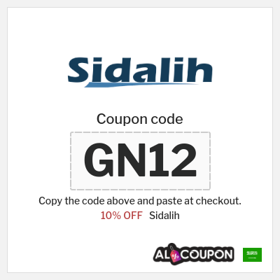 Coupon for Sidalih (GN12) 10% OFF