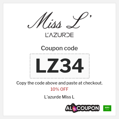 Miss L promo code 2024 10 OFF on full priced products
