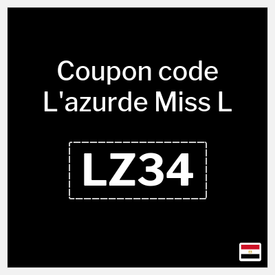 Coupon for L'azurde Miss L (LZ34) 10% OFF
