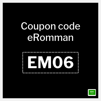 Coupon for eRomman (EM06) 5% discount code