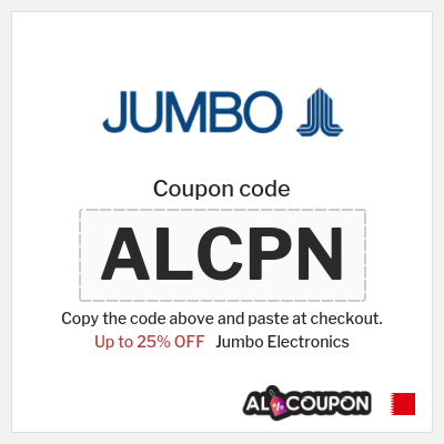 Coupon discount code for Jumbo Electronics Discount on selected items