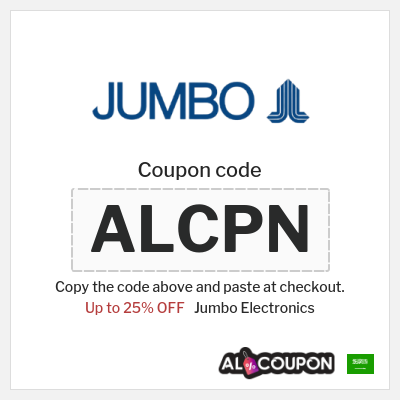 Coupon discount code for Jumbo Electronics Discount on selected items
