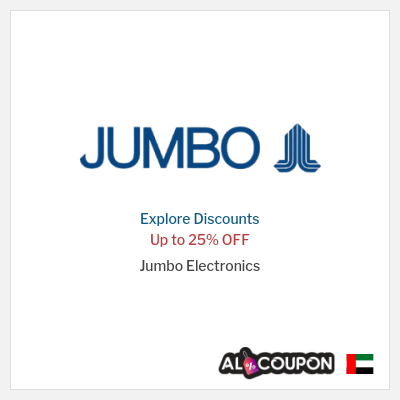 Coupon discount code for Jumbo Electronics Discount on selected items