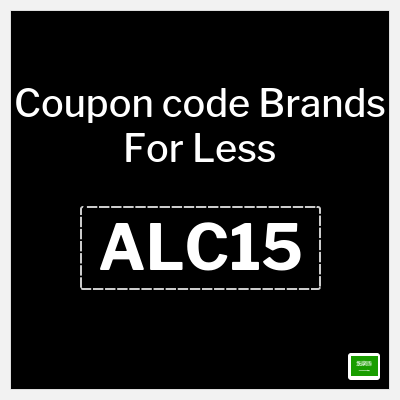Coupon for Brands For Less (ALC15) 5% OFF