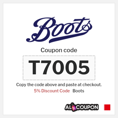 Coupon for Boots (T7005) 5% Discount Code