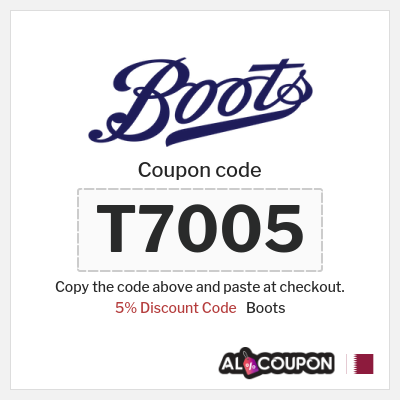 Coupon for Boots (T7005) 5% Discount Code