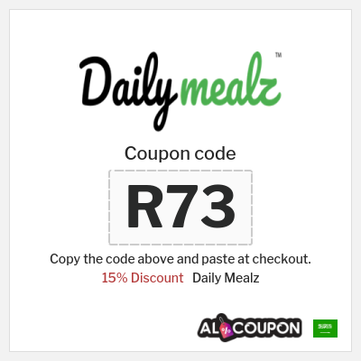 Coupon for Daily Mealz (R73) 15% Discount
