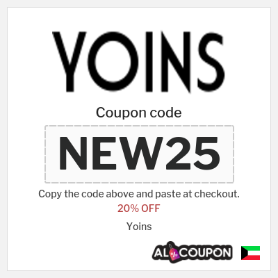 Coupon for Yoins (NEW25) 20% OFF