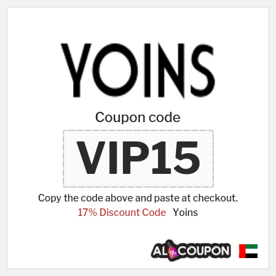 Coupon for Yoins (VIP15) 17% Discount Code