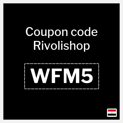 Coupon discount code for Rivolishop 5% OFF