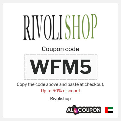 Coupon discount code for Rivolishop 5% OFF