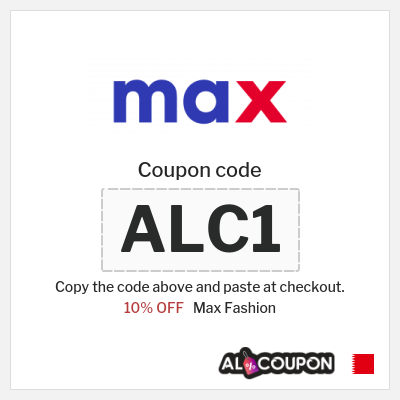 Coupon discount code for Max Fashion Up to 15% Exclusive Coupon