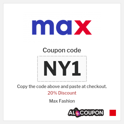 Coupon discount code for Max Fashion 10% Exclusive Coupon