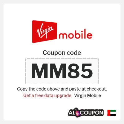 Coupon discount code for Virgin Mobile Free Data Upgrade