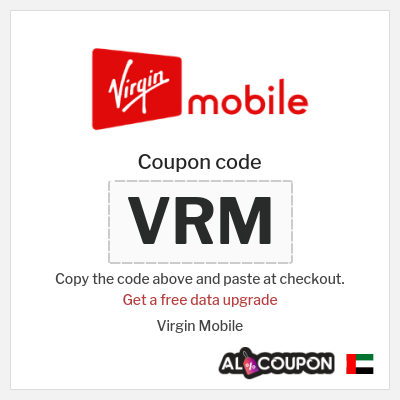 Coupon discount code for Virgin Mobile Free Data Upgrade