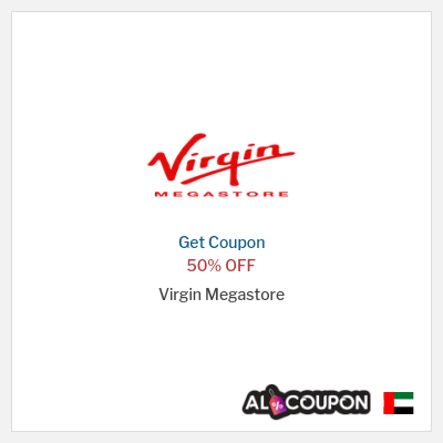 Coupon for Virgin Megastore 50% OFF