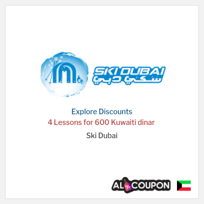 Sale for Ski Dubai 4 Lessons for 600 Kuwaiti dinar 