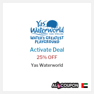 Special Deal for Yas Waterworld 25% OFF