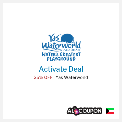 Special Deal for Yas Waterworld 25% OFF