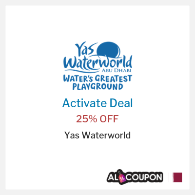Special Deal for Yas Waterworld 25% OFF