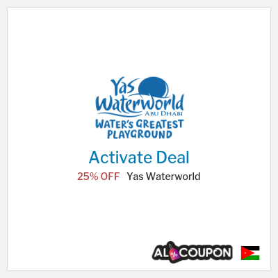 Special Deal for Yas Waterworld 25% OFF