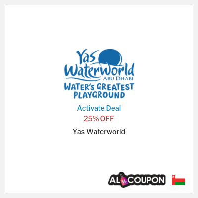 Special Deal for Yas Waterworld 25% OFF