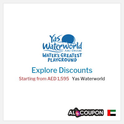 Sale for Yas Waterworld Starting from AED 1,595