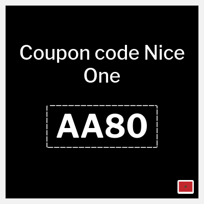 Coupon discount code for Nice One 100% Exclusive Coupons & Promo Codes