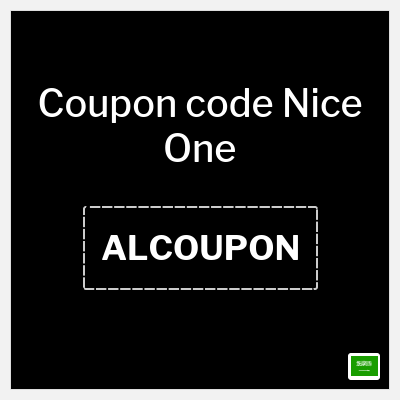 Coupon discount code for Nice One 100% Exclusive Coupons & Promo Codes