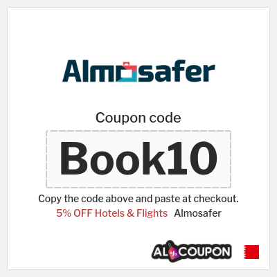 Coupon discount code for Almosafer Flights + Hotels Deals