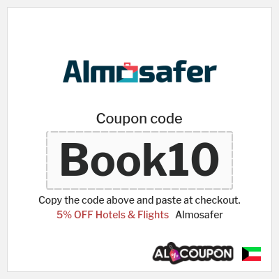 Coupon discount code for Almosafer Flights + Hotels Deals