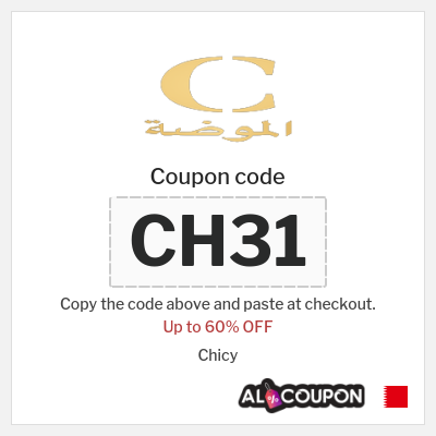 Coupon for Chicy (CH31) Up to 60% OFF