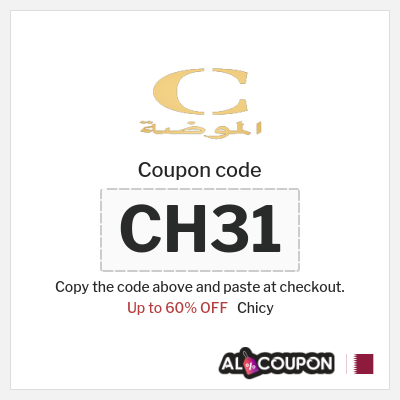Coupon for Chicy (CH31) Up to 60% OFF
