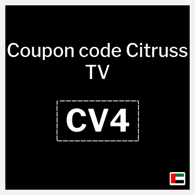 Coupon discount code for Citruss TV 10% OFF