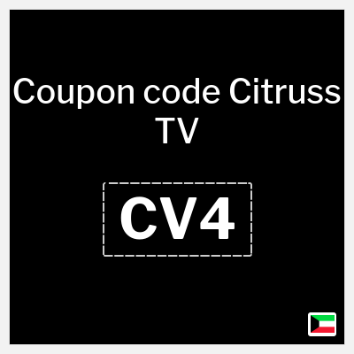 Coupon discount code for Citruss TV 10% OFF