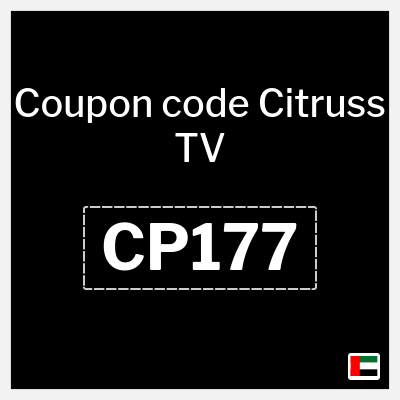 Coupon for Citruss TV (CP177) 10% OFF up to 98 Dirham