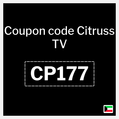 Coupon for Citruss TV (CP177) 10% OFF up to 8.3 Kuwaiti dinar