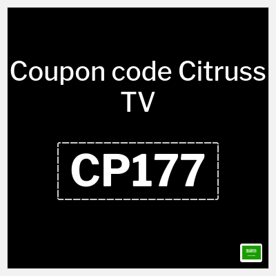 Coupon for Citruss TV (CP177) 10% OFF up to 100 Saudi riyal