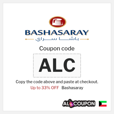 Coupon for Bashasaray (ALC) Up to 33% OFF