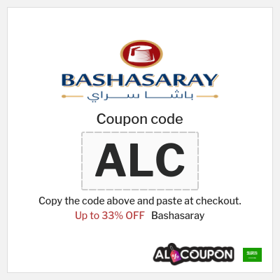 Coupon for Bashasaray (ALC) Up to 33% OFF