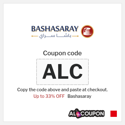 Coupon for Bashasaray (ALC) Up to 33% OFF
