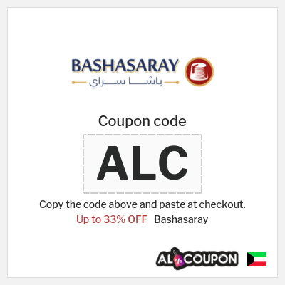 Coupon for Bashasaray (ALC) Up to 33% OFF