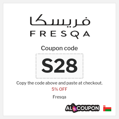 Coupon discount code for Fresqa 40% OFF