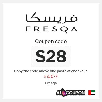 Coupon for Fresqa (S28) 5% OFF